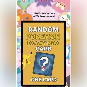 Random Pokemon EX/V/GX Cards